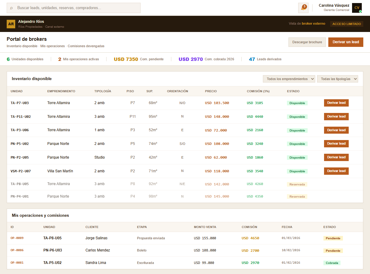 Portal de brokers